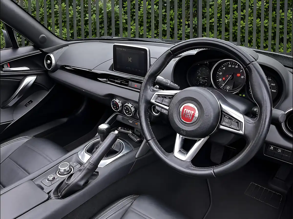 Used 2018 Fiat 124 Spider Lusso Plus Grey - Interior and Exterior details 12