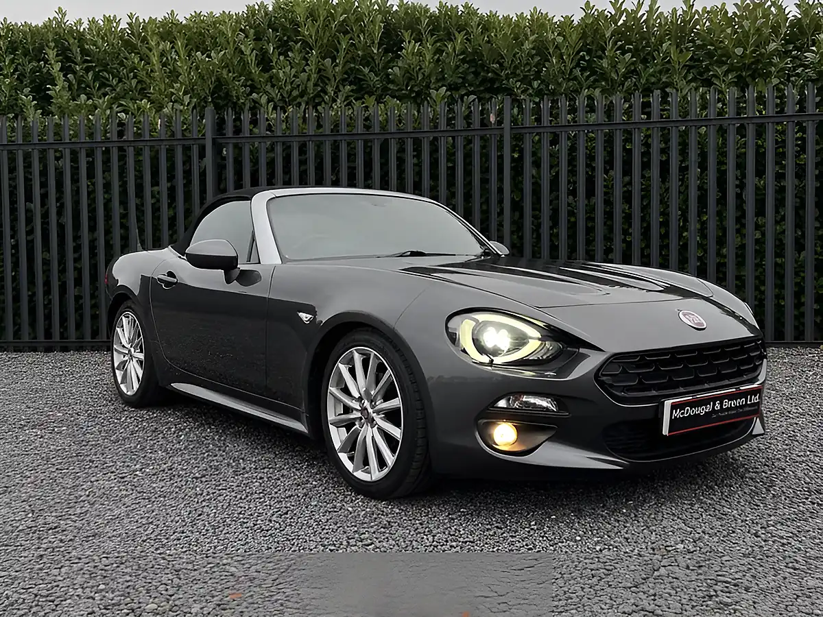 Used 2018 Fiat 124 Spider Lusso Plus Grey - Interior and Exterior details 4