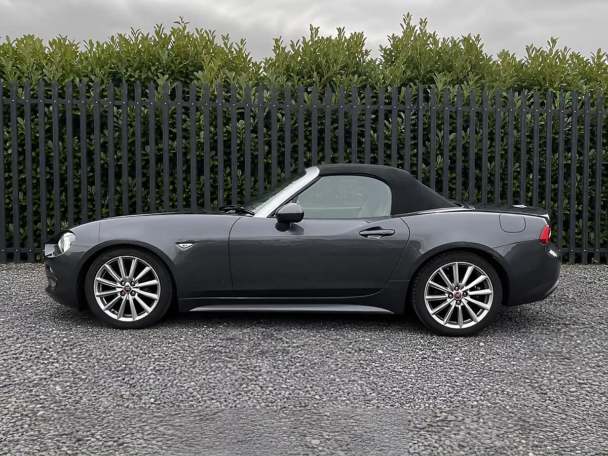 Used 2018 Fiat 124 Spider Lusso Plus Grey - Interior and Exterior details 5