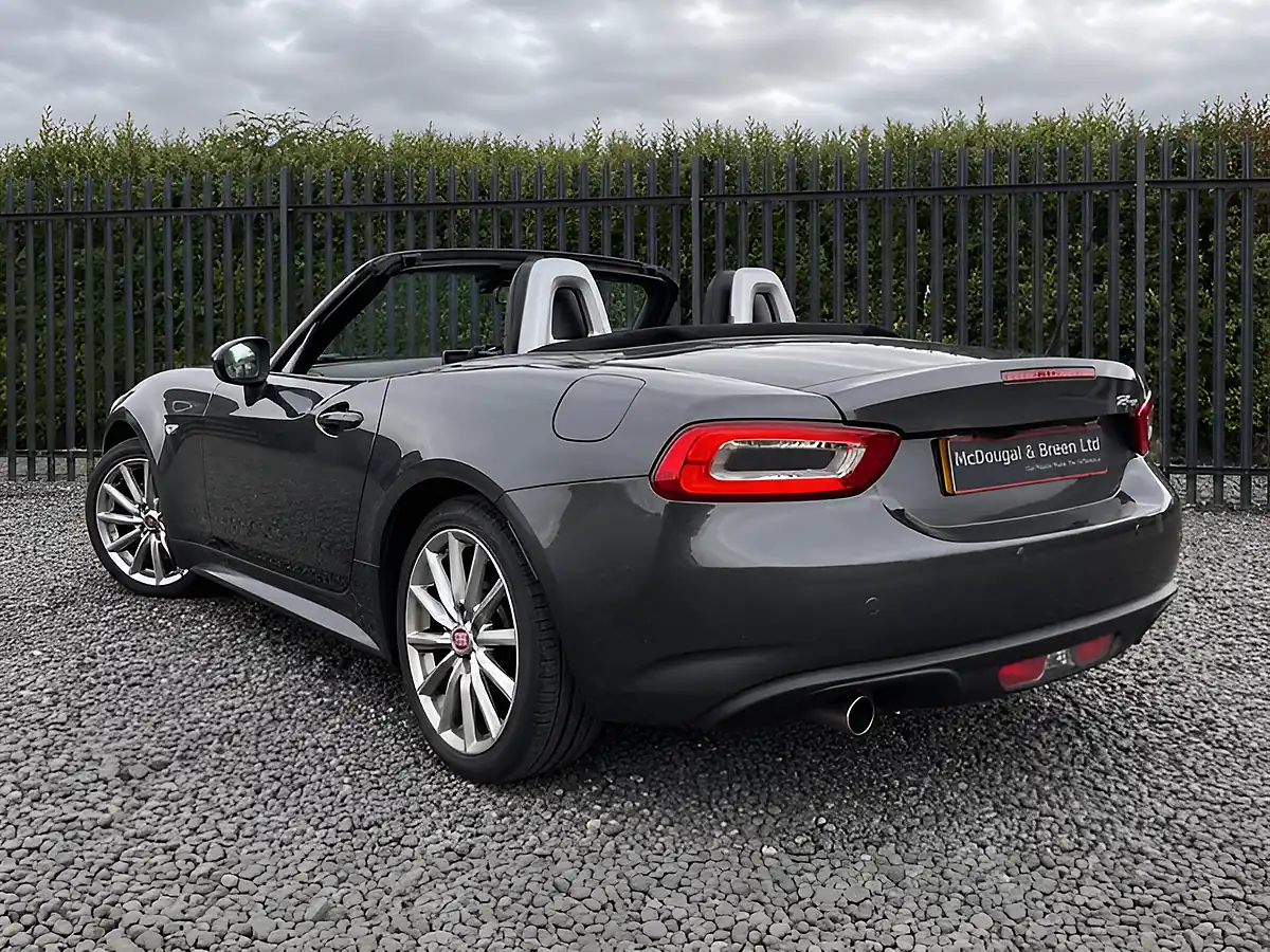 Used 2018 Fiat 124 Spider Lusso Plus Grey - Interior and Exterior details 7