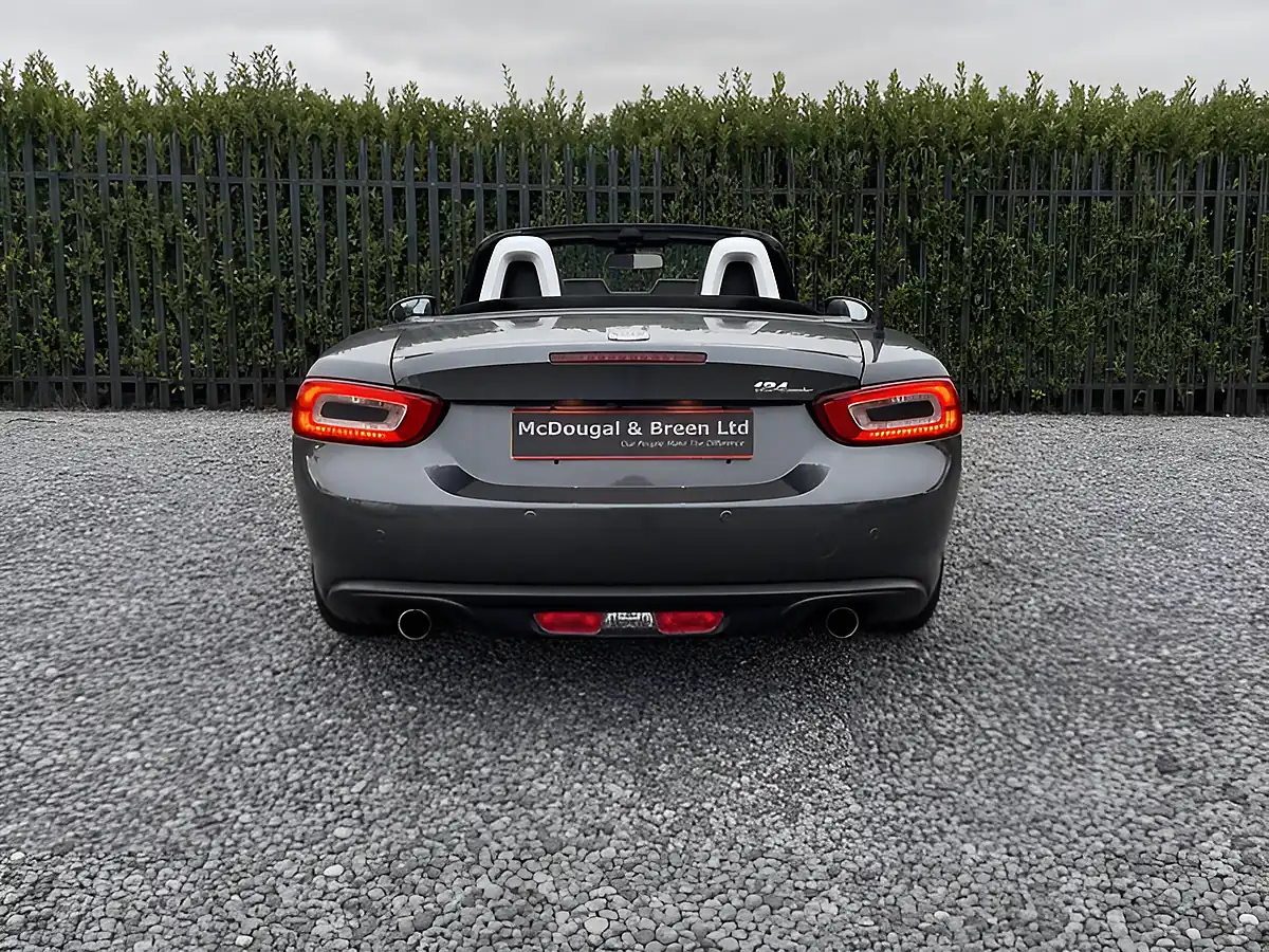 Used 2018 Fiat 124 Spider Lusso Plus Grey - Interior and Exterior details 8