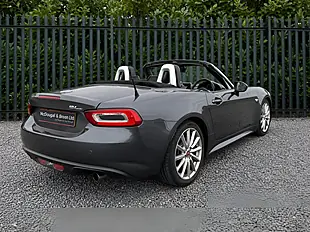 Used 2018 Fiat 124 Spider Lusso Plus Grey - Interior and Exterior details 9