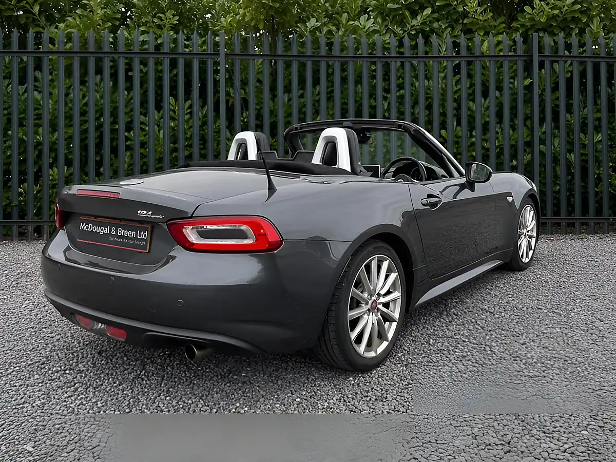 Used 2018 Fiat 124 Spider Lusso Plus Grey - Interior and Exterior details 9