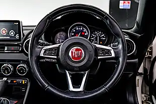Used 2018 Fiat 124 Spider Lusso Plus White - Interior and Exterior details 12