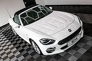 Used 2018 Fiat 124 Spider Lusso Plus White - Interior and Exterior details 19