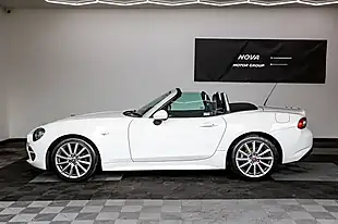 Used 2018 Fiat 124 Spider Lusso Plus White - Interior and Exterior details 3
