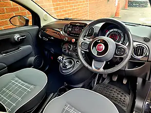 Used 2018 Fiat 500 Lounge Black - Interior and Exterior details 19