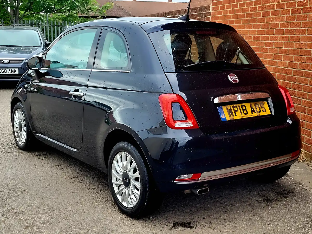 Used 2018 Fiat 500 Lounge Black - Interior and Exterior details 3