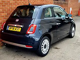 Used 2018 Fiat 500 Lounge Black - Interior and Exterior details 6