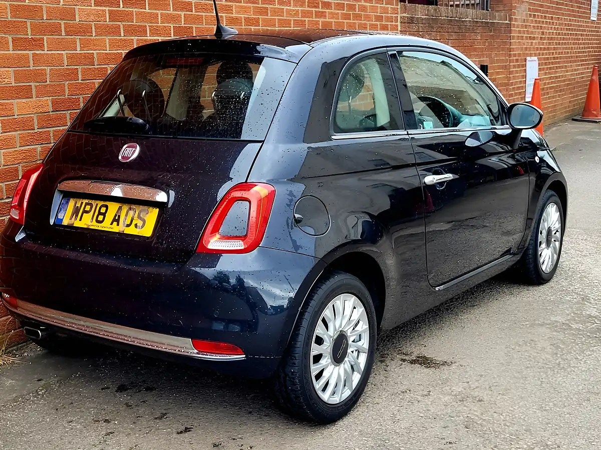 Used 2018 Fiat 500 Lounge Black - Interior and Exterior details 6