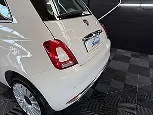 Used 2018 Fiat 500 Lounge Bossa Nova White - Interior and Exterior details 10