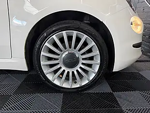 Used 2018 Fiat 500 Lounge Bossa Nova White - Interior and Exterior details 15