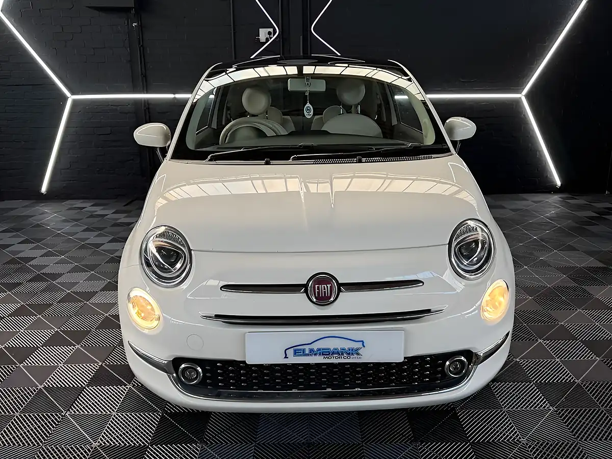Used 2018 Fiat 500 Lounge Bossa Nova White - Interior and Exterior details 18