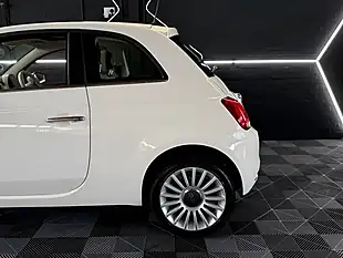 Used 2018 Fiat 500 Lounge Bossa Nova White - Interior and Exterior details 4