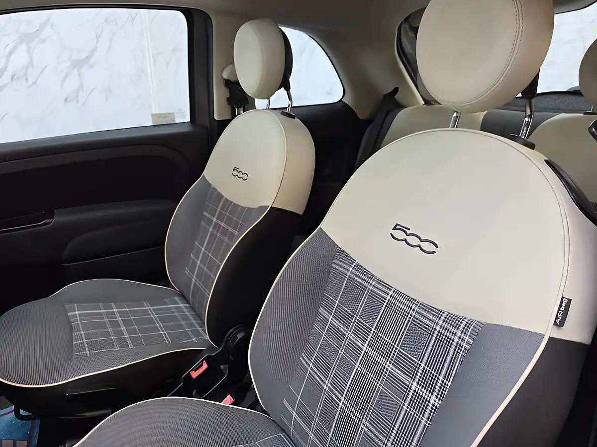 Used 2018 Fiat 500 Lounge Electroclash Grey - Interior and Exterior details 12