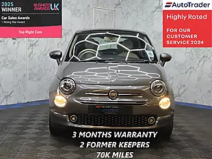 Used 2018 Fiat 500 Lounge Electroclash Grey - Interior and Exterior details 2