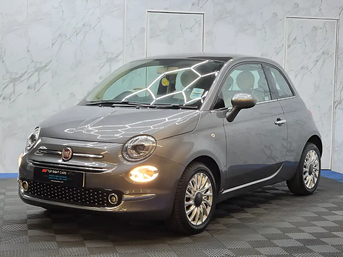 Used 2018 Fiat 500 Lounge Electroclash Grey - Interior and Exterior details 4