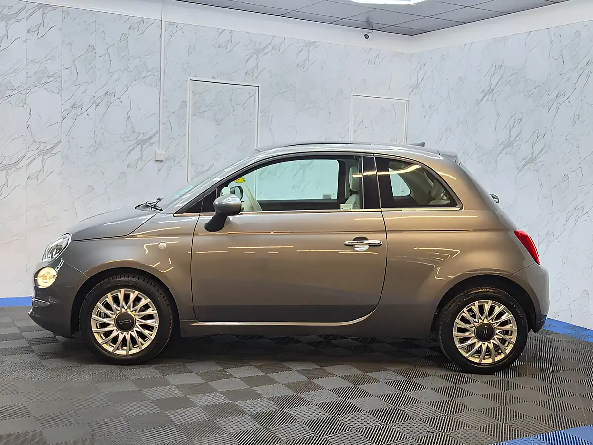 Used 2018 Fiat 500 Lounge Electroclash Grey - Interior and Exterior details 8