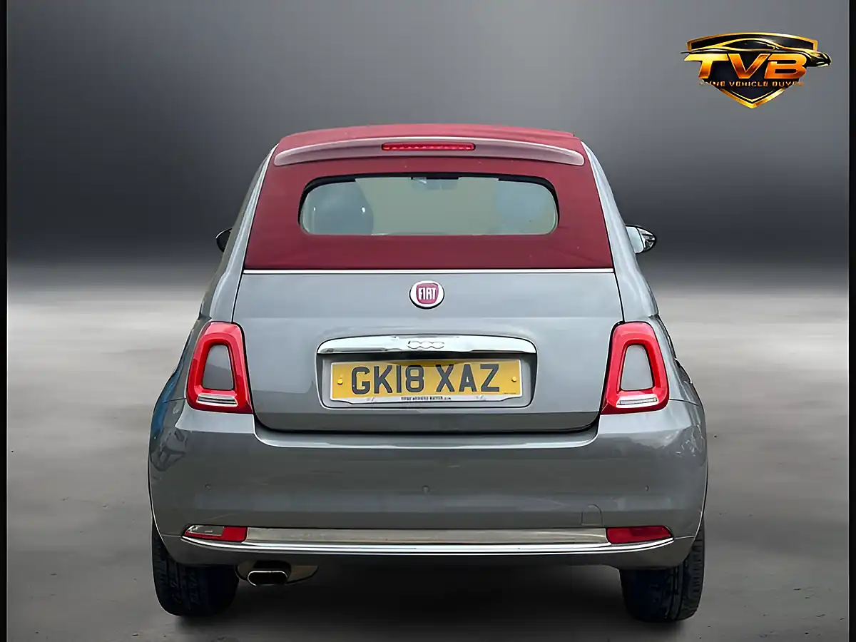 Used 2018 Fiat 500 Lounge Electroclash Grey - Interior and Exterior details 13