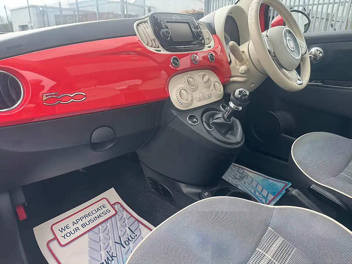 Used 2018 Fiat 500 Lounge Glam Coral - Interior and Exterior details 4