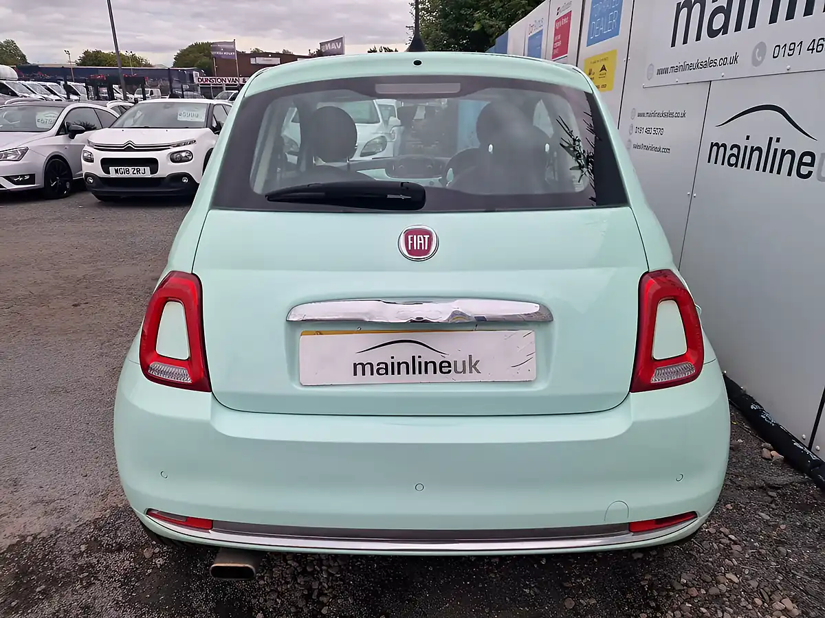 Used 2018 Fiat 500 Lounge Green - Interior and Exterior details 10