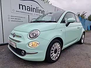 Used 2018 Fiat 500 Lounge Green - Interior and Exterior details 4