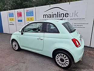 Used 2018 Fiat 500 Lounge Green - Interior and Exterior details 5