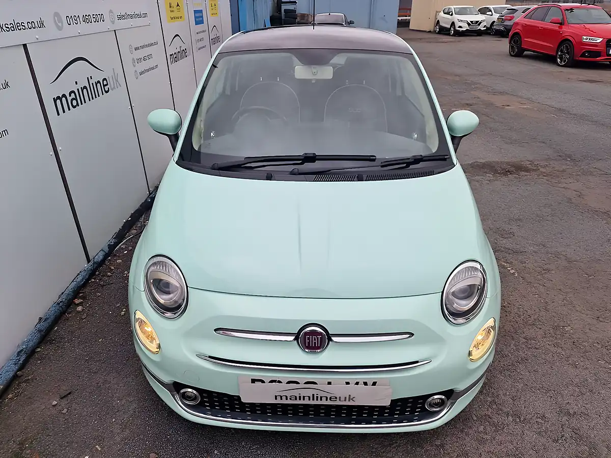 Used 2018 Fiat 500 Lounge Green - Interior and Exterior details 9