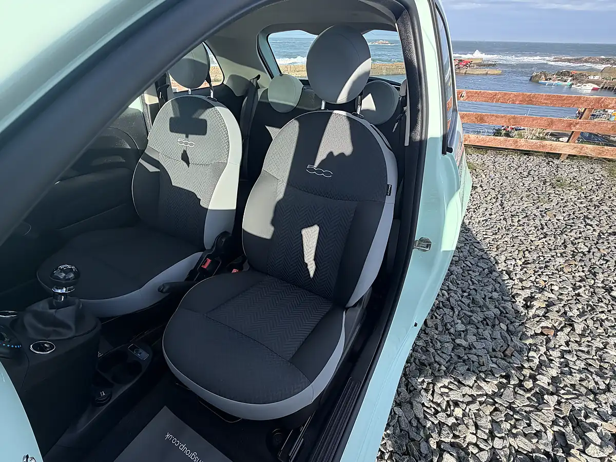 Used 2018 Fiat 500 Lounge Green - Interior and Exterior details 12