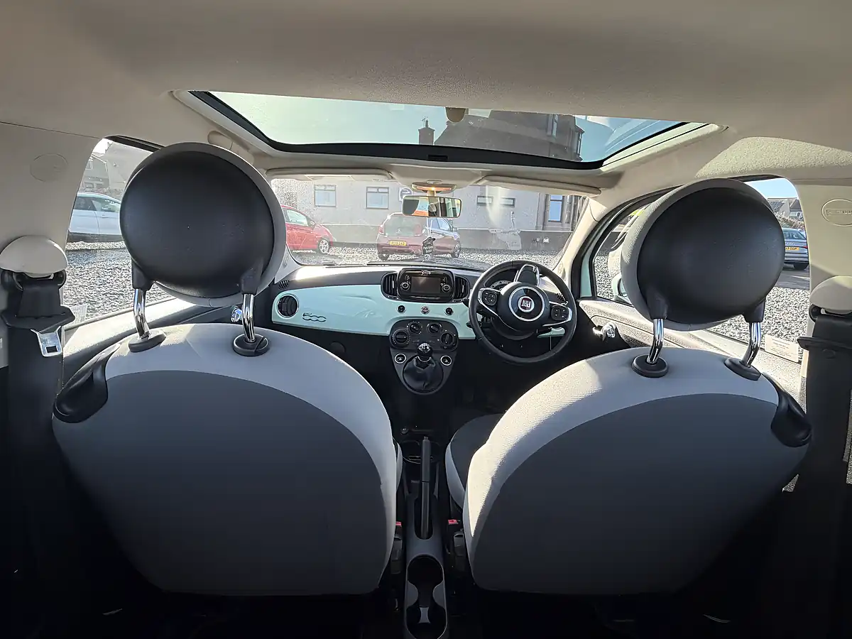 Used 2018 Fiat 500 Lounge Green - Interior and Exterior details 14