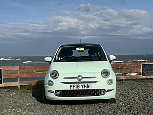Used 2018 Fiat 500 Lounge Green - Interior and Exterior details 2