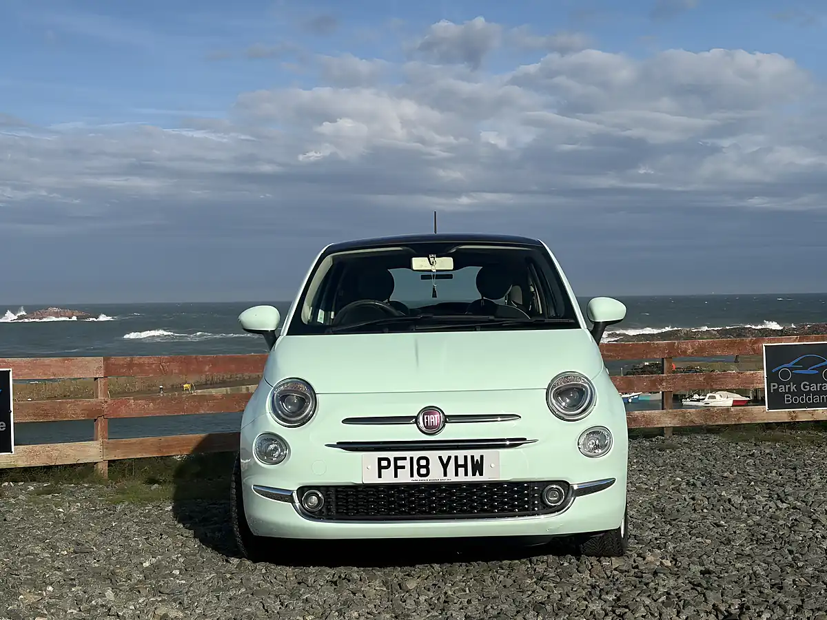 Used 2018 Fiat 500 Lounge Green - Interior and Exterior details 2