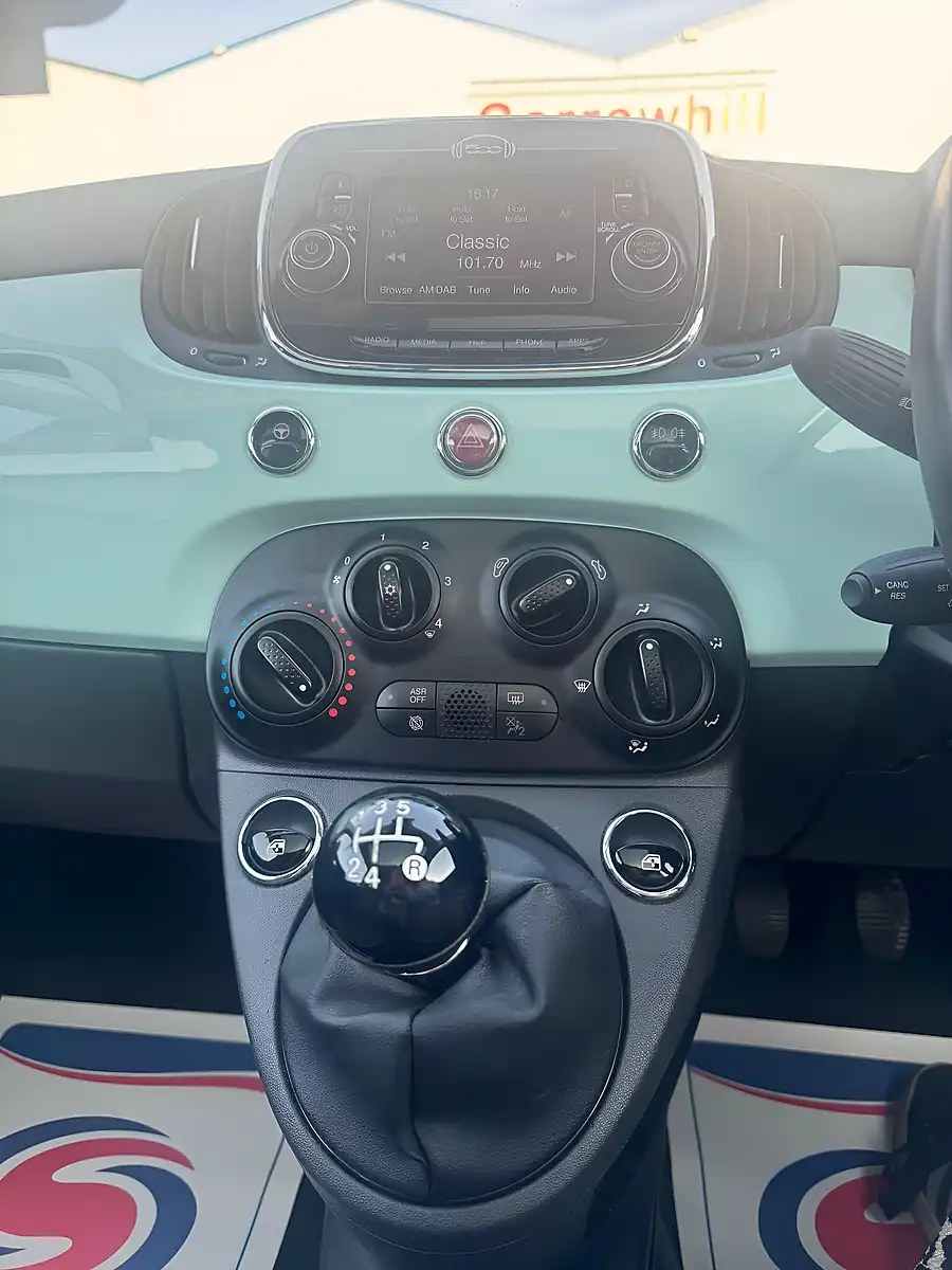 Used 2018 Fiat 500 Lounge Green - Interior and Exterior details 12