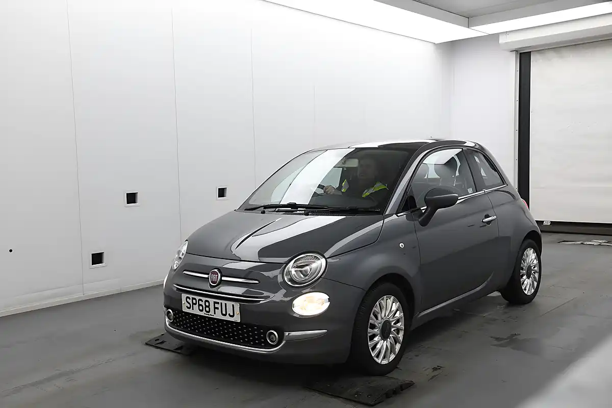 Used 2018 Fiat 500 Lounge Grey - Interior and Exterior details 2