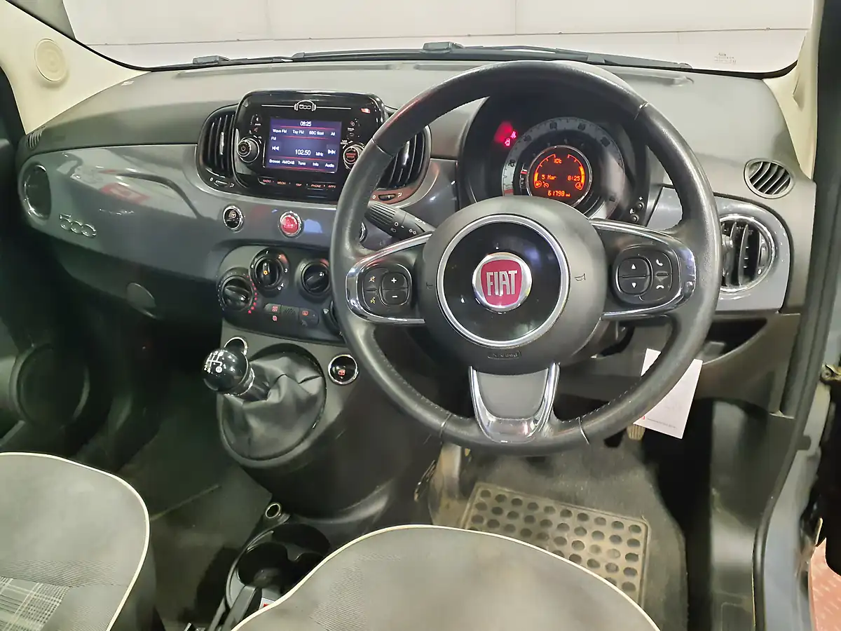 Used 2018 Fiat 500 Lounge Grey - Interior and Exterior details 5