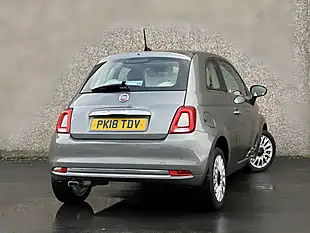 Used 2018 Fiat 500 Lounge Grey - Interior and Exterior details 3