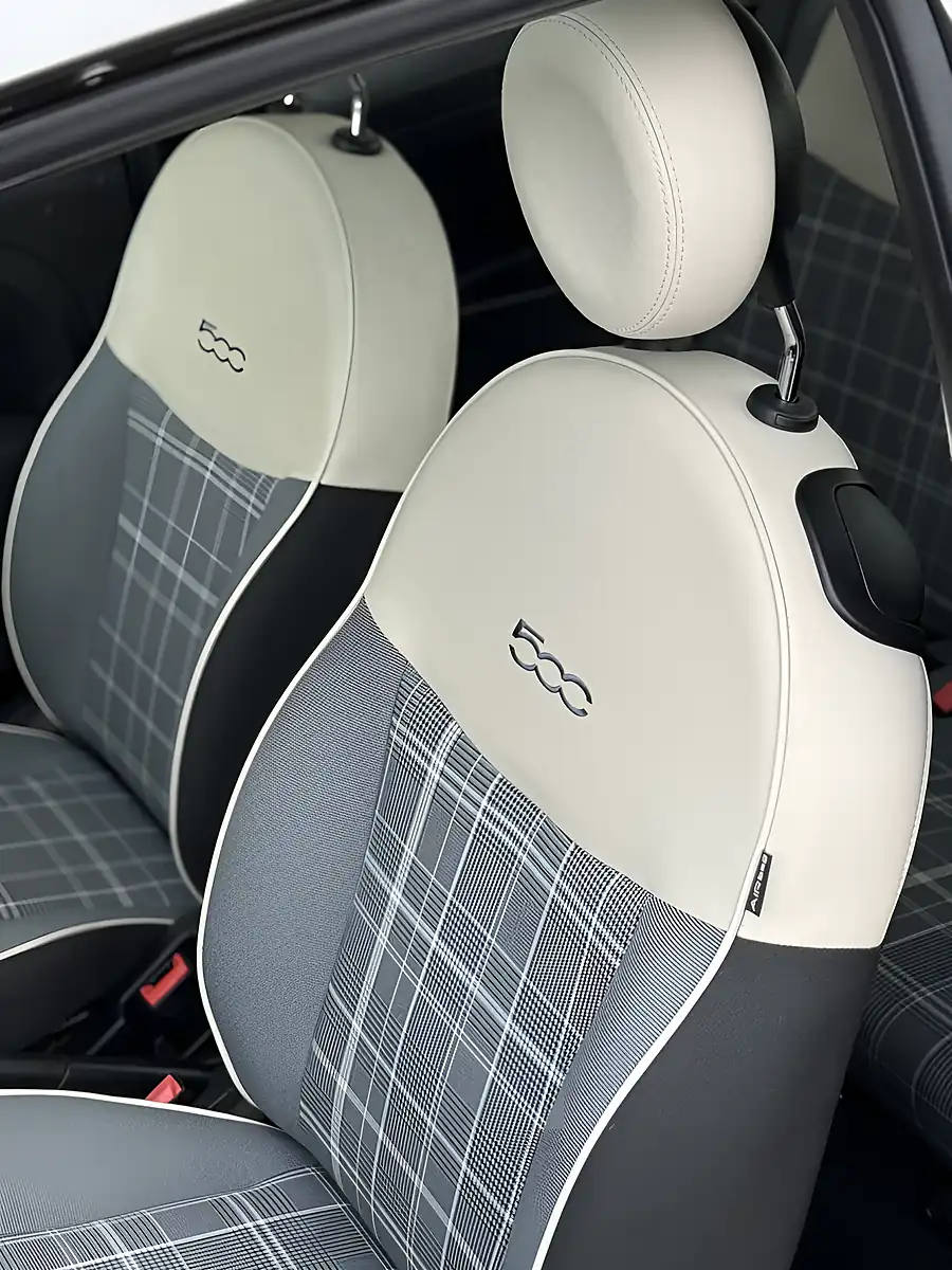Used 2018 Fiat 500 Lounge Grey - Interior and Exterior details 8