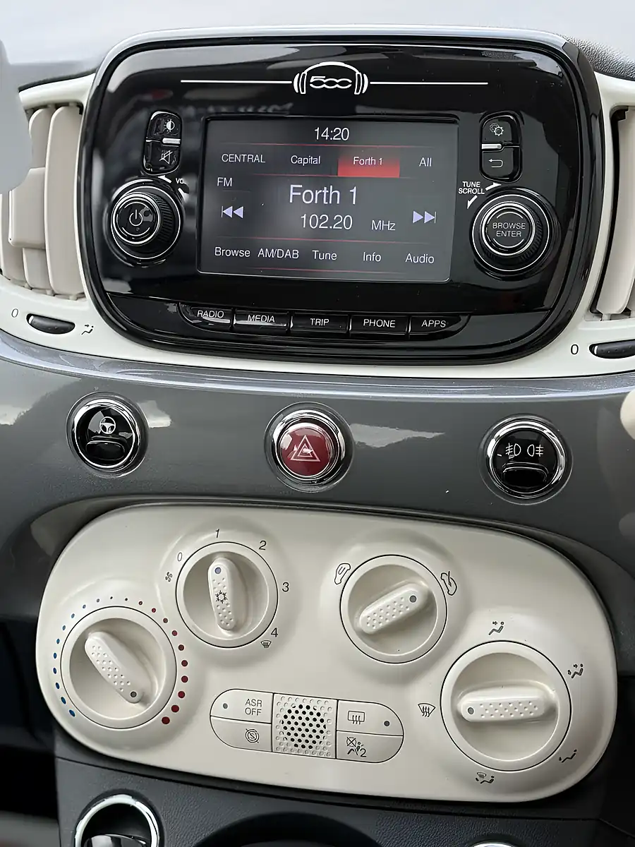 Used 2018 Fiat 500 Lounge Grey - Interior and Exterior details 9