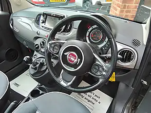 Used 2018 Fiat 500 Lounge Grey - Interior and Exterior details 13