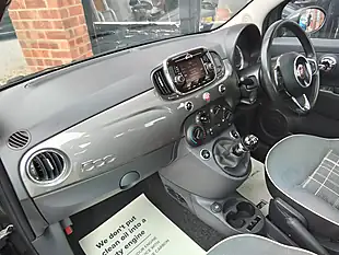 Used 2018 Fiat 500 Lounge Grey - Interior and Exterior details 14