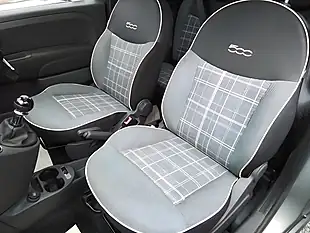 Used 2018 Fiat 500 Lounge Grey - Interior and Exterior details 17