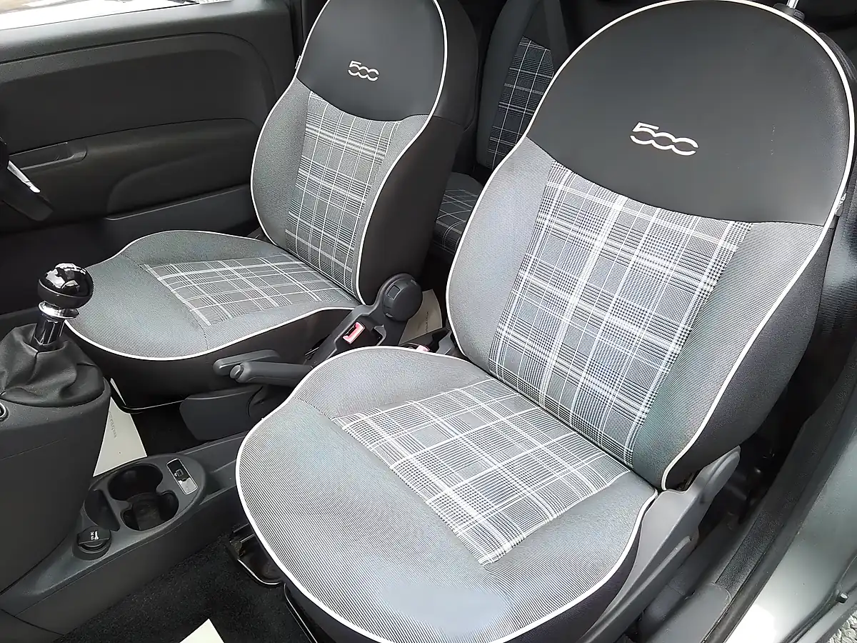 Used 2018 Fiat 500 Lounge Grey - Interior and Exterior details 17