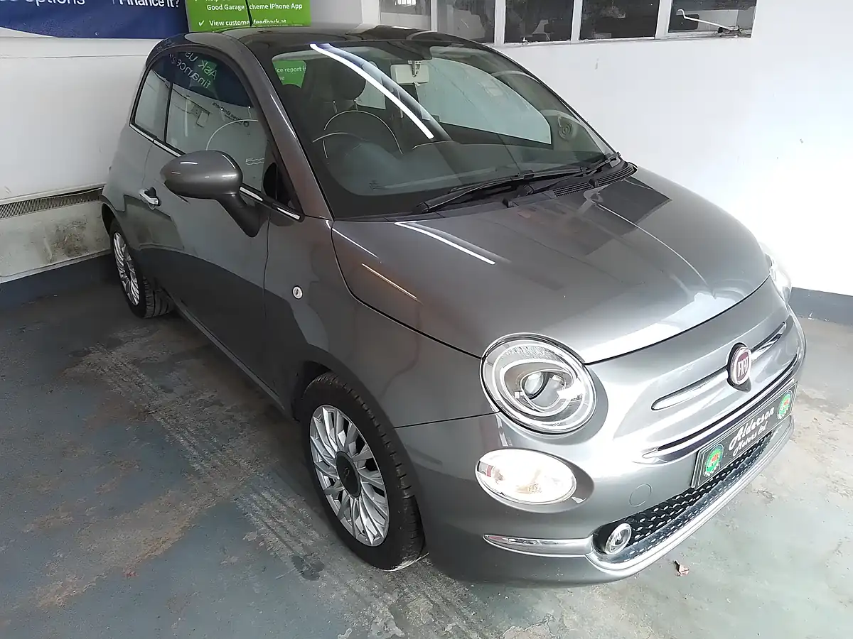Used 2018 Fiat 500 Lounge Grey - Interior and Exterior details 2