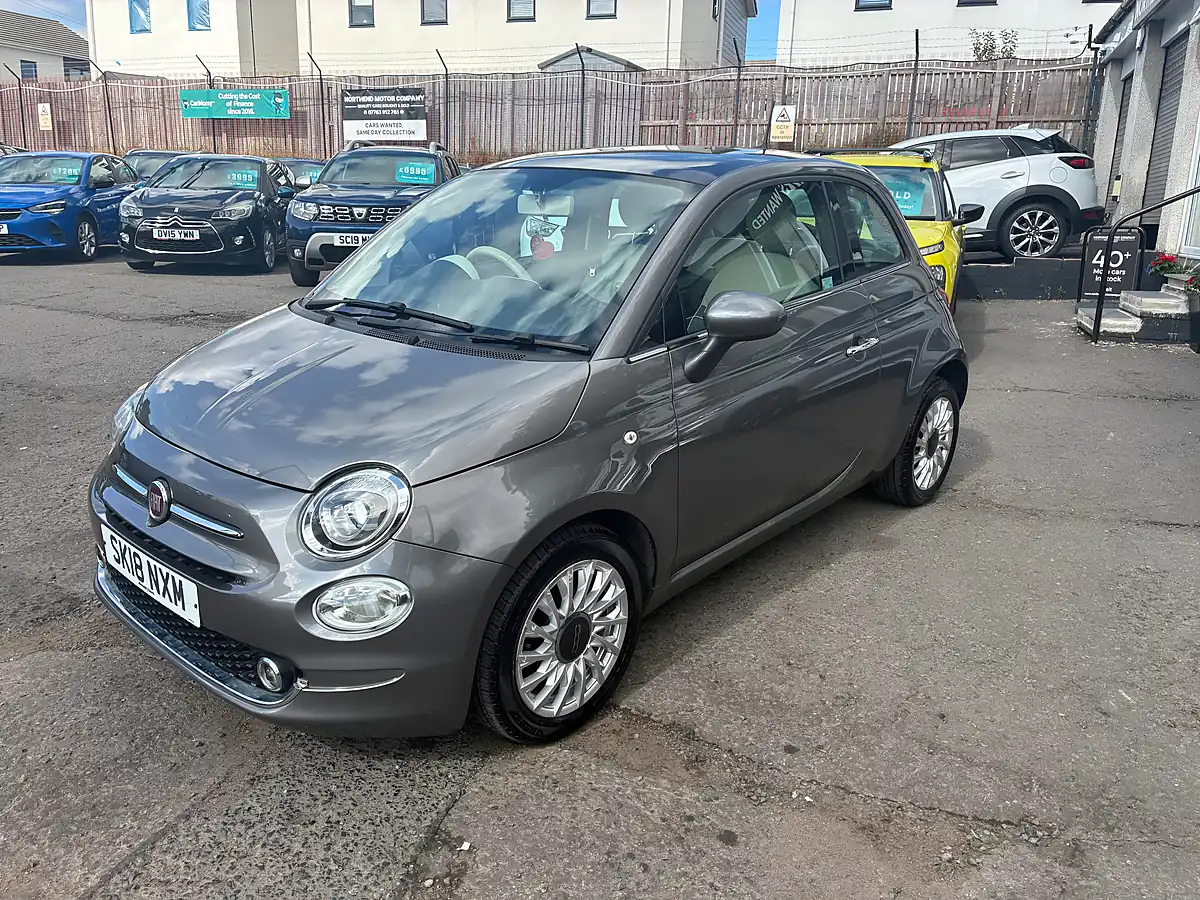 Used 2018 Fiat 500 Lounge Grey - Interior and Exterior details 7