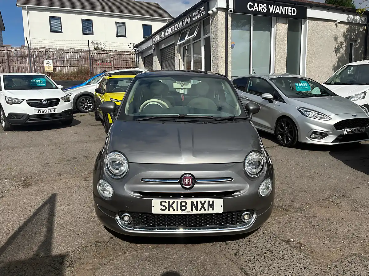 Used 2018 Fiat 500 Lounge Grey - Interior and Exterior details 8