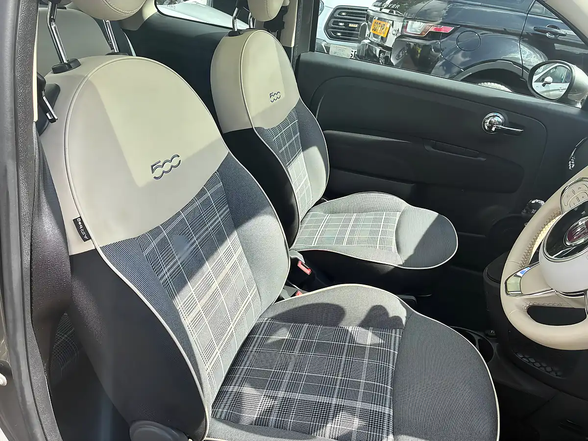 Used 2018 Fiat 500 Lounge Grey - Interior and Exterior details 9