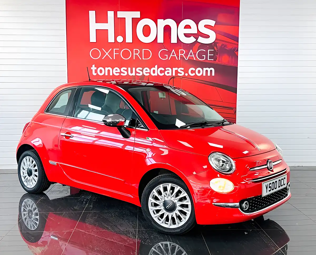 Used 2018 Fiat 500 Lounge Pink - Front View