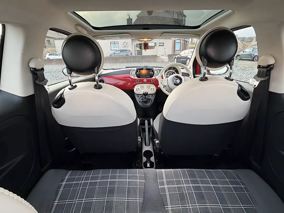 Used 2018 Fiat 500 Lounge Red - Interior and Exterior details 14