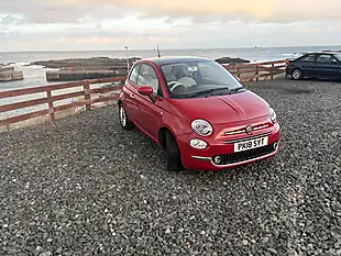 Used 2018 Fiat 500 Lounge Red - Interior and Exterior details 3