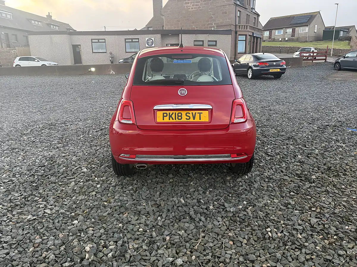Used 2018 Fiat 500 Lounge Red - Interior and Exterior details 6